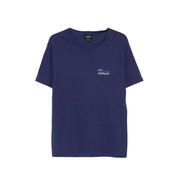 A.P.C. Blue T-Shirts & Vests - T-Shirts Men